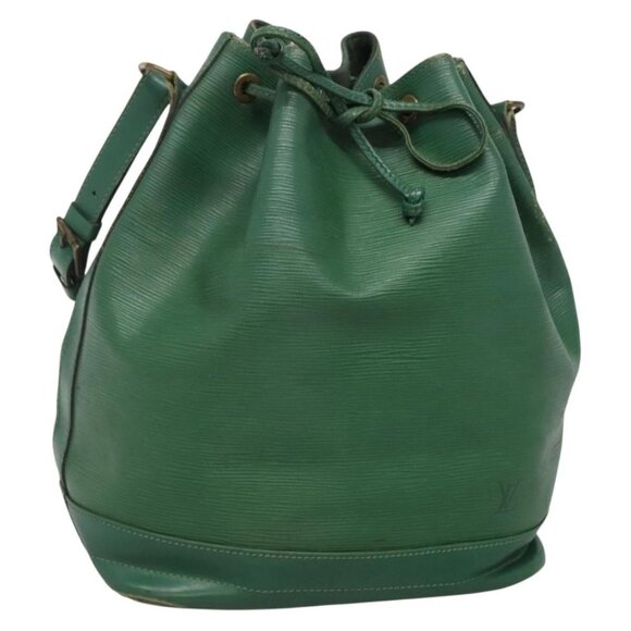 LOUIS VUITTON Epi Noe Shoulder Bag Green M44004 LV Auth 135420 - Picture 1 of 16